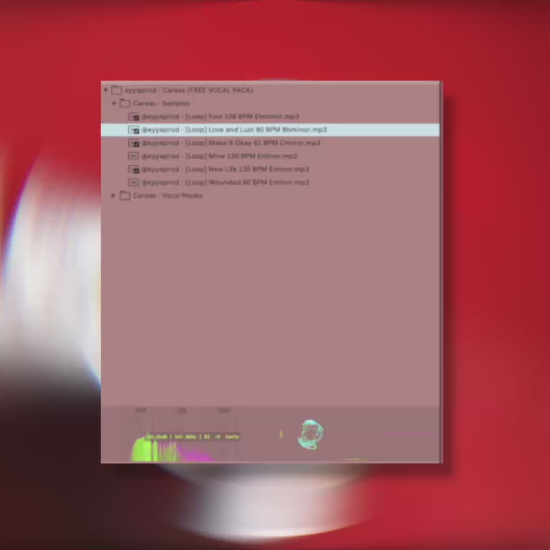 Eyya - "Caress" Vocal Sample Pack